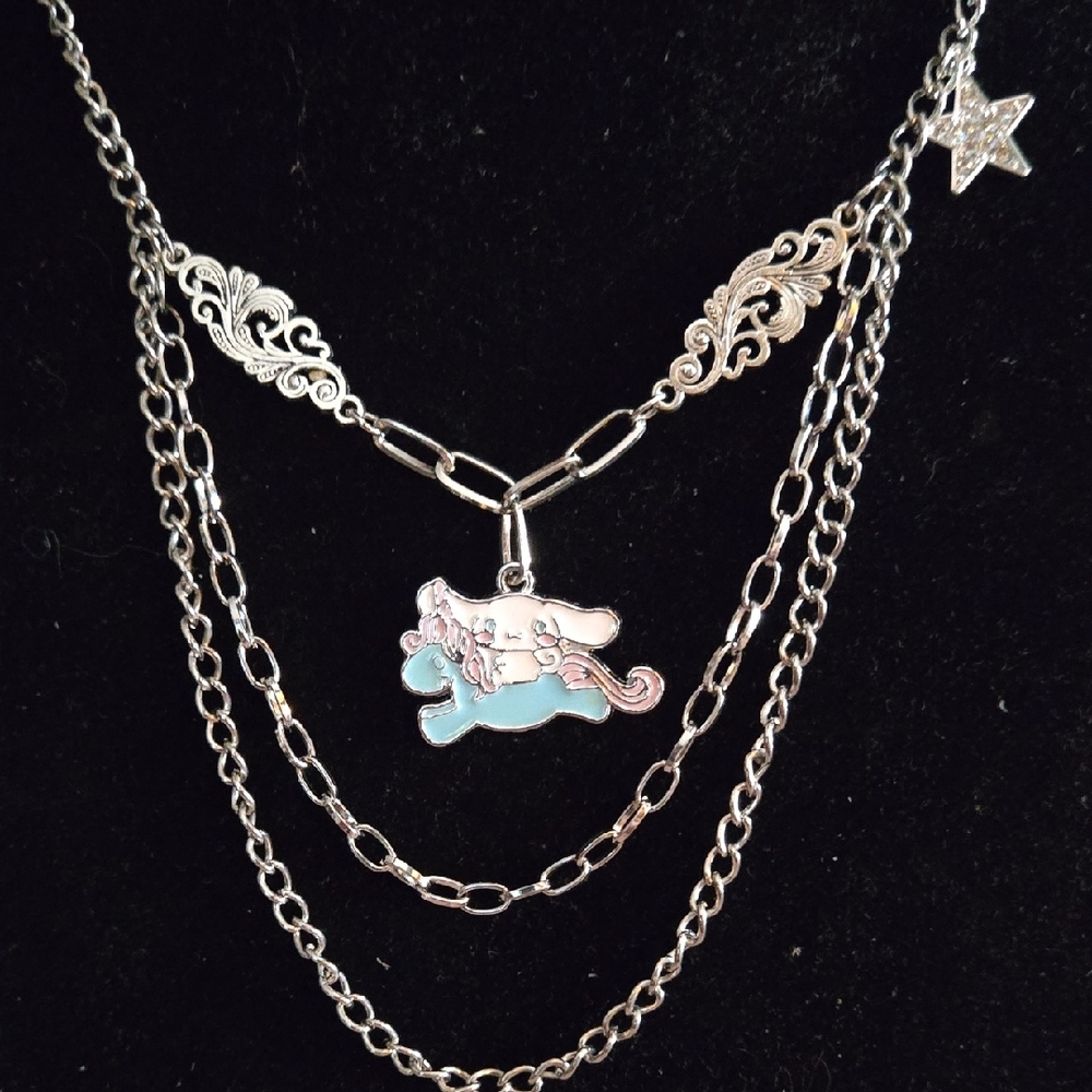 Hand Crafted Cinnamon Layered Necklace